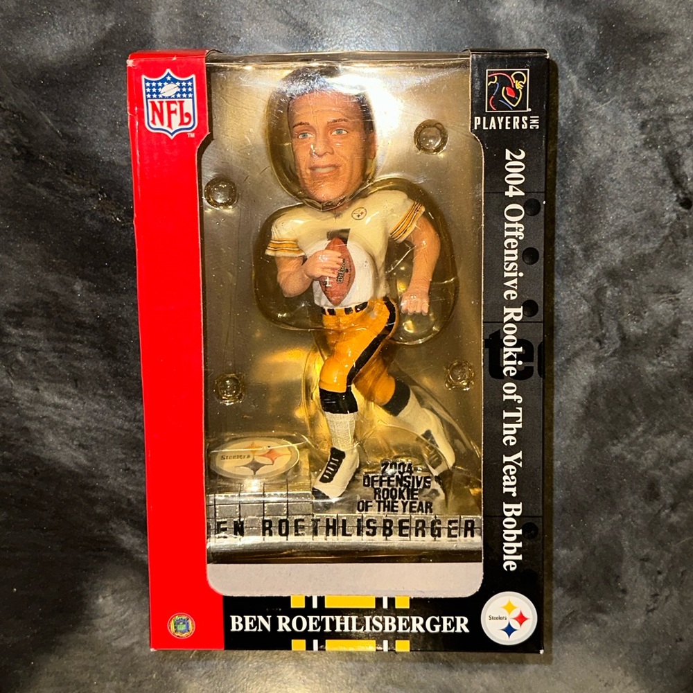 2004 Limited Edition Ben Roethlisberger Rookie of the Year Bobblehead